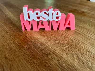 Best Mom Lettering