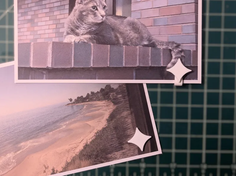 Gemini Image Watermark Clippers and Magnets