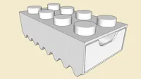 MOKU-BRICK BOX 2X4, 0.2mm layer, 2 walls, 15% infill