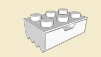 MOKU-BRICK BOX 3X2, 0.2mm layer, 2 walls, 15% infill