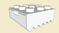 MOKU-BRICK BOX 3X3, 0.2mm layer, 2 walls, 15% infill