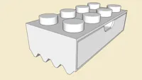 MOKU-BRICK BOX 4X2, 0.2mm layer, 2 walls, 15% infill