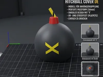 Trailer Hitch - Hitchball Cover