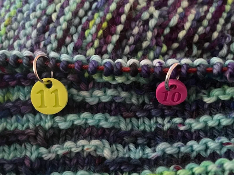 Numbered Stitch Markers
