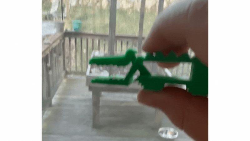 Croco-Clip  (Food bag clip)