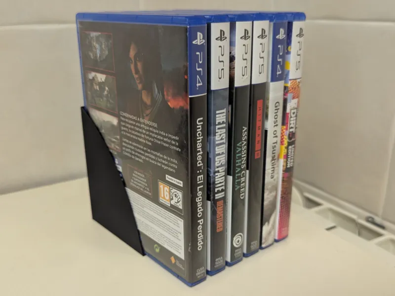 Invisible Bluray/PS5/PS4 games holder