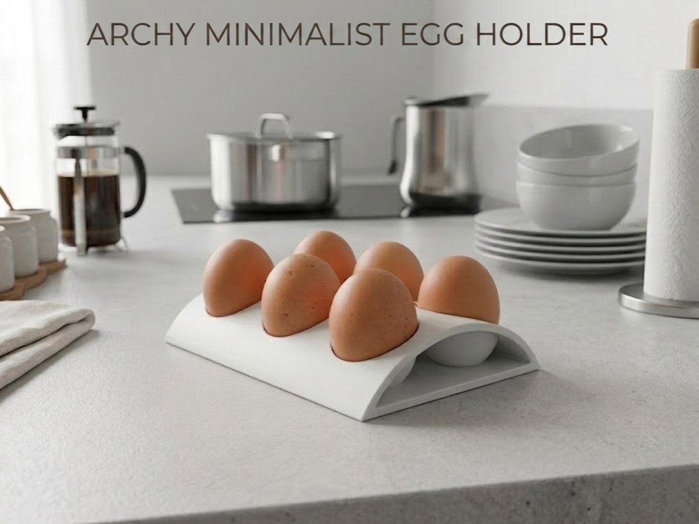 Archy minimalist eggs holder