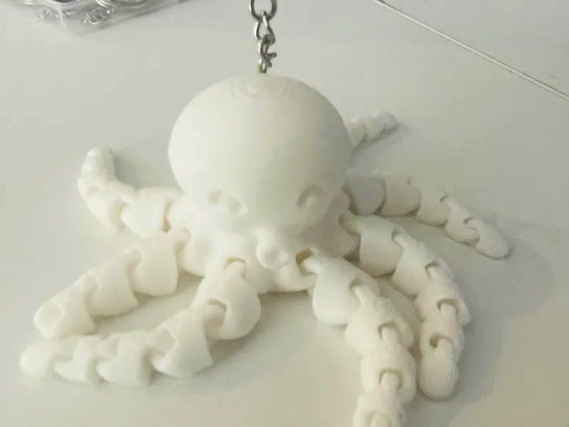 Octopus Keychain
