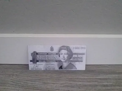 One Million Dollar Bill [READ DESCRIPTION]