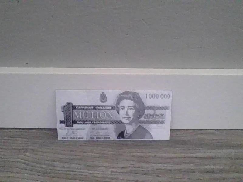 One Million Dollar Bill [READ DESCRIPTION]