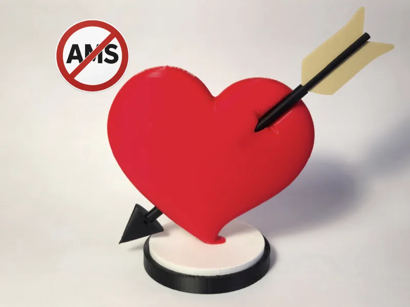 Valentines heart decoration / NO AMS