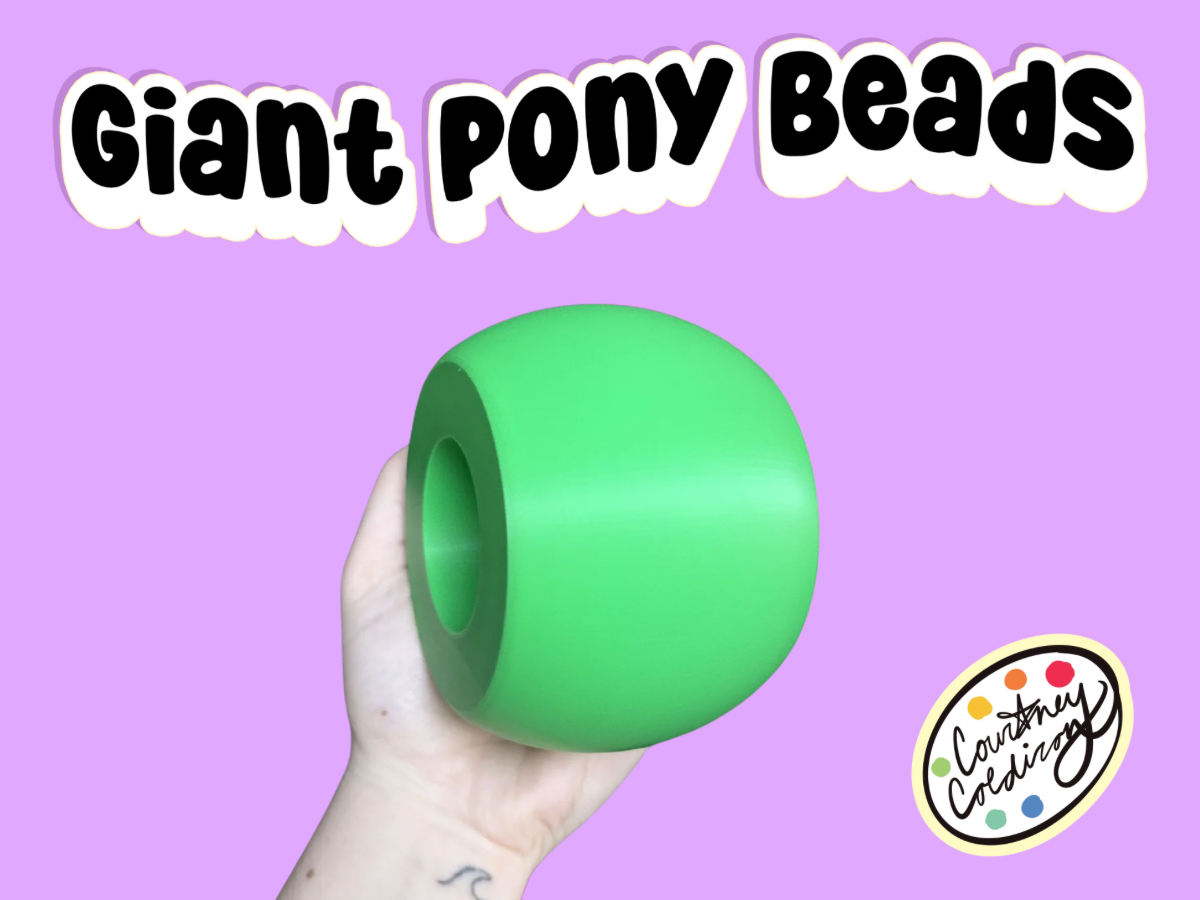 Giant Pony Beads (Make your own custom garland)