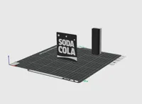 Brand Badge Template - 0.2mm layer, 2 walls, 15% infill