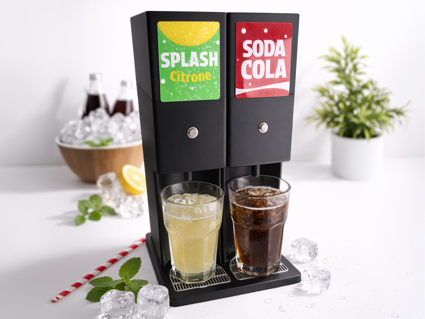 Electric Drink Dispenser -  Easy Setup
