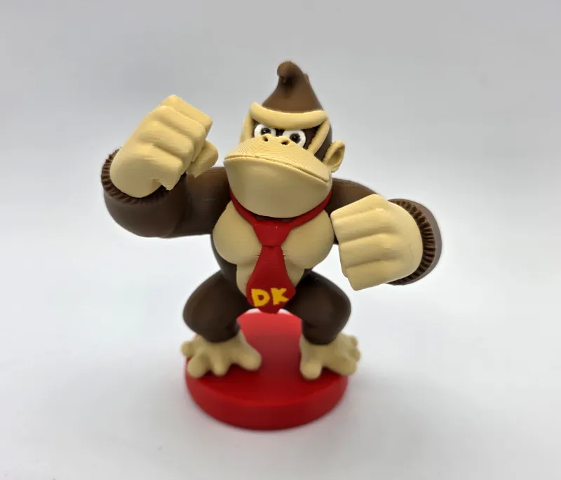 Donkey Kong Amiibo Figure 5-6 Color AMS