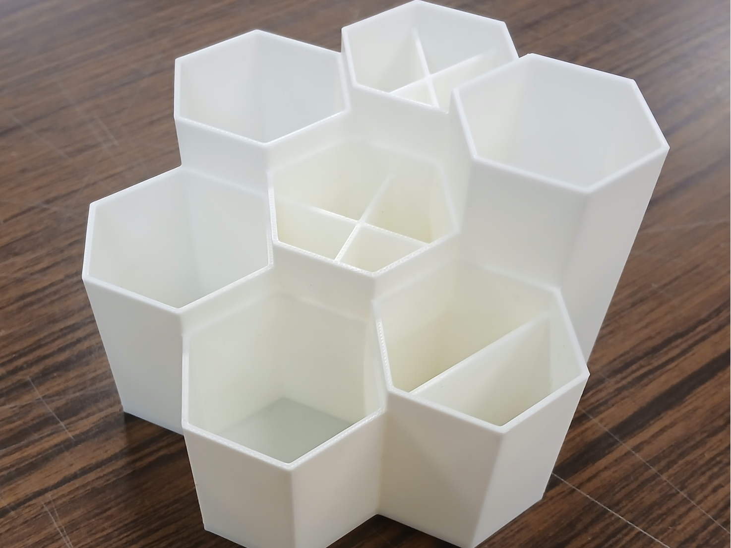 Honeycomb 7-Cell Desk Organizer