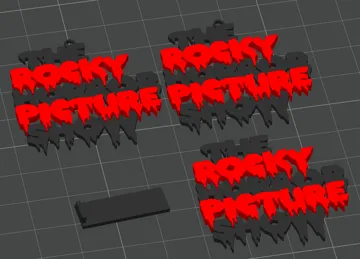 Clip o pieza de sujeción: Rocky Horror Picture Show Ohrringe und Brosche — vista de referencia 3