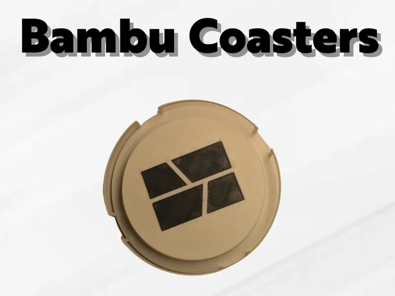 Bambu Coasters (with holder)