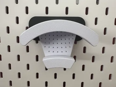 SKÅDIS Headphone Holder with Cable Organizer