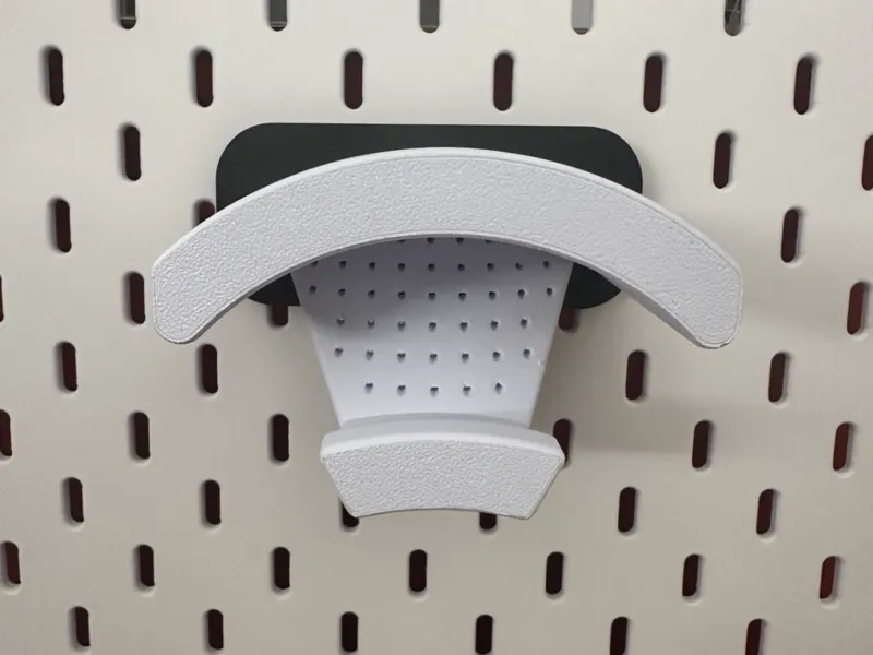 SKÅDIS Headphone Holder with Cable Organizer
