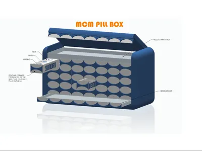 MCM Pill Box - Full Month 