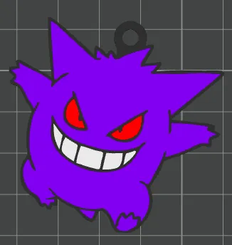 Gengar Keychain