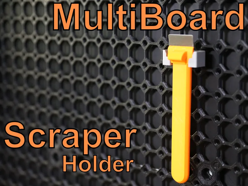 MultiBoard Bambu Lab Scraper Holder