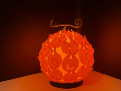 Devil fruit - Mera Mera no Mi Lamp