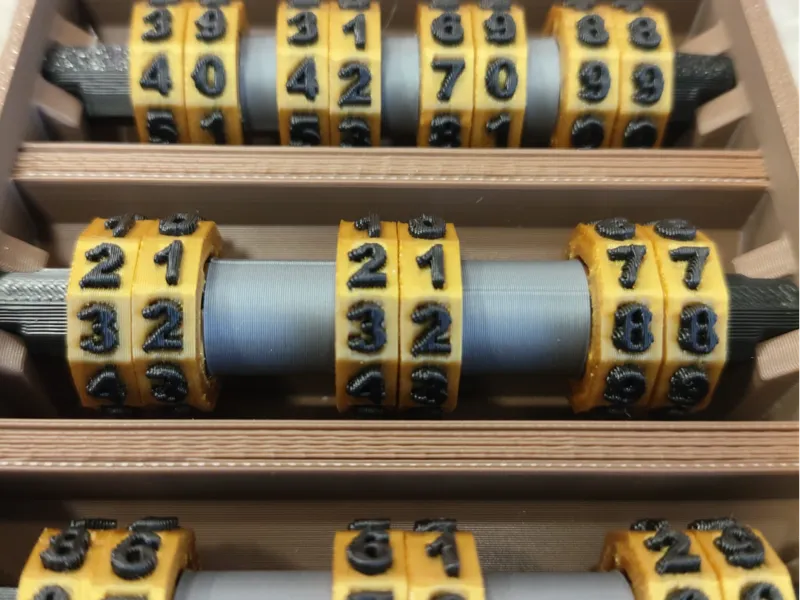 Spacers for the Upper Tracking Box