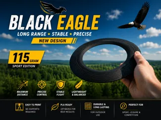 Black Eagle – 115g Sport Frisbee