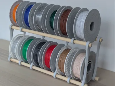 Truss-like Spool Rack