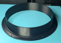 150mm diameter, 30mm flange height, 2mm wall thickness