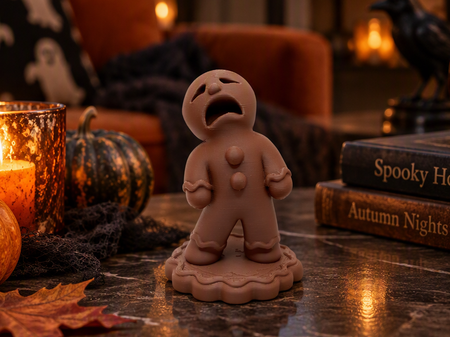 Panik-Lebkuchen "Schrecko" Halloween Figur 3D model
