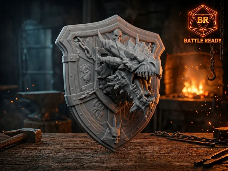 White Dragon Trophy | Magnetic