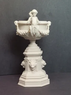 Maceta decorativa: Neoclassical Planter with Pedestal — vista de referencia 4