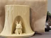 Rabbit-Napkin Holder-Round Base