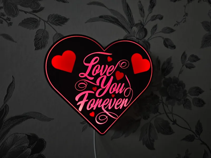 Valentine's day lightbox