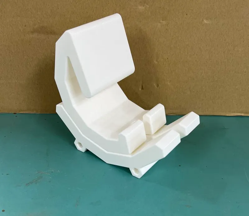 polygon phone cradle