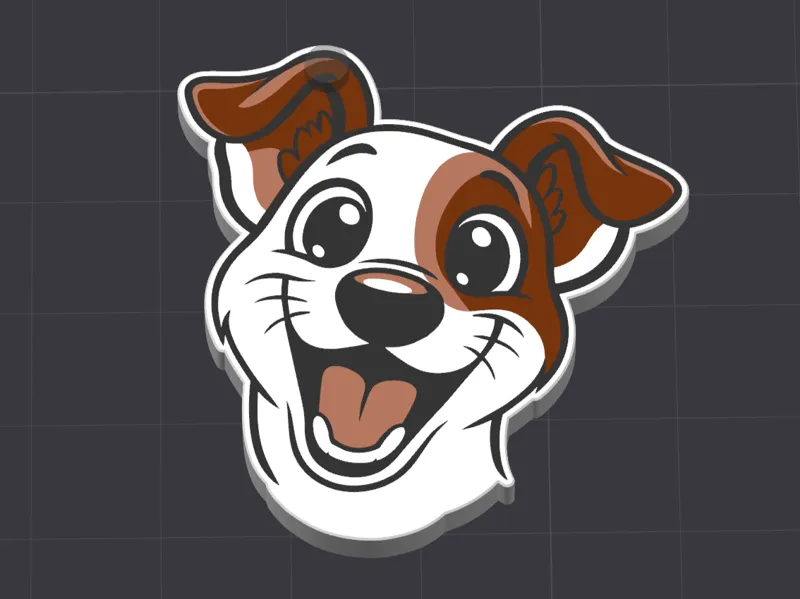 Jack Russell Love Keychain
