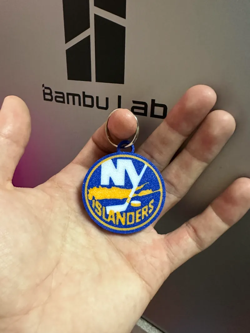 New York Islanders Multi-Color Keychain