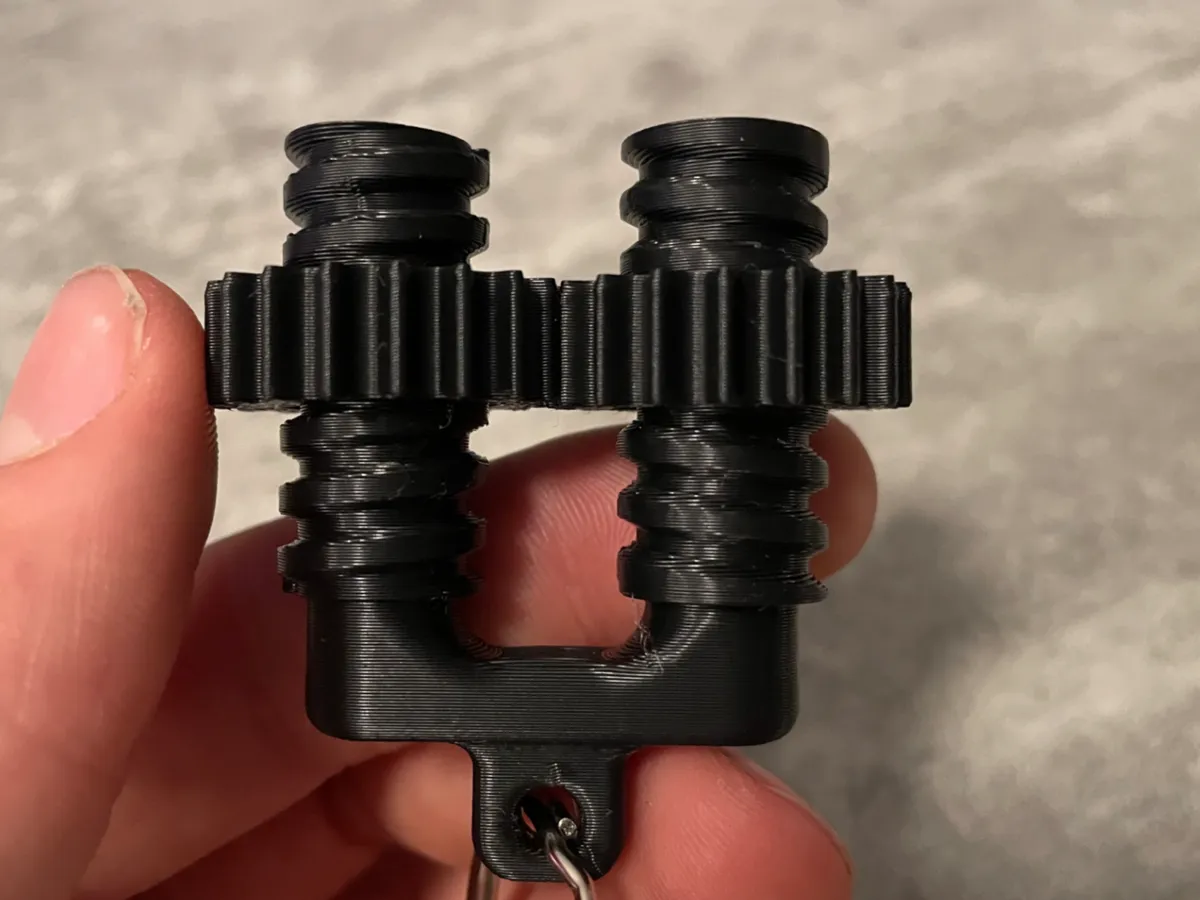 Fidget engrenage articulé