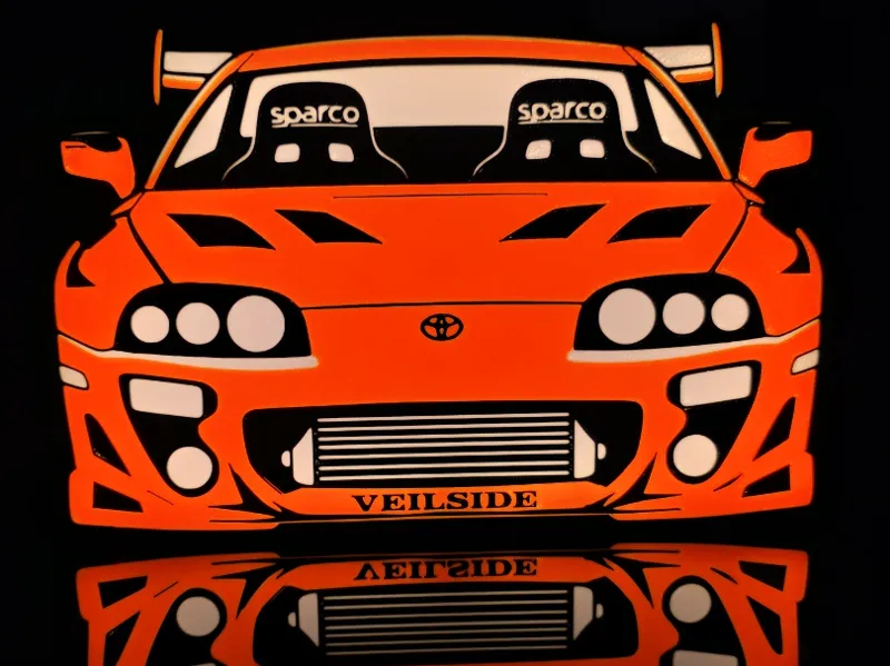 Toyota Supra Lightbox