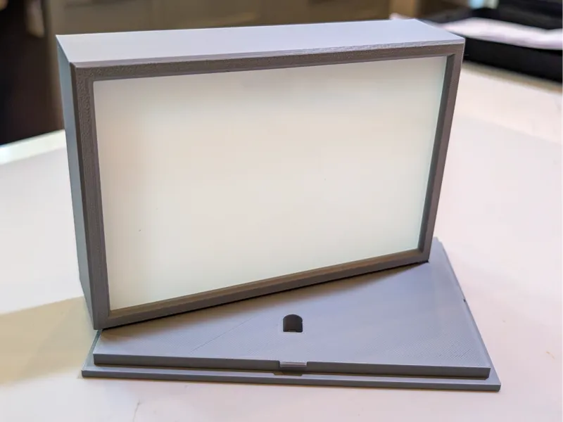 4"x6" LED Lightbox Frame for UV Prints or Hueforge