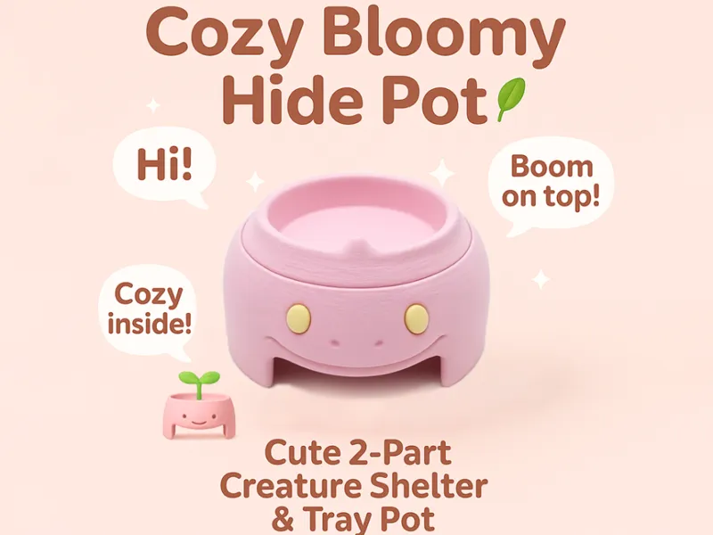 Cozy Bloomy Hide Pot Nest