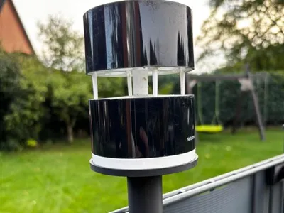 Holder for Netatmo System Anemometer.