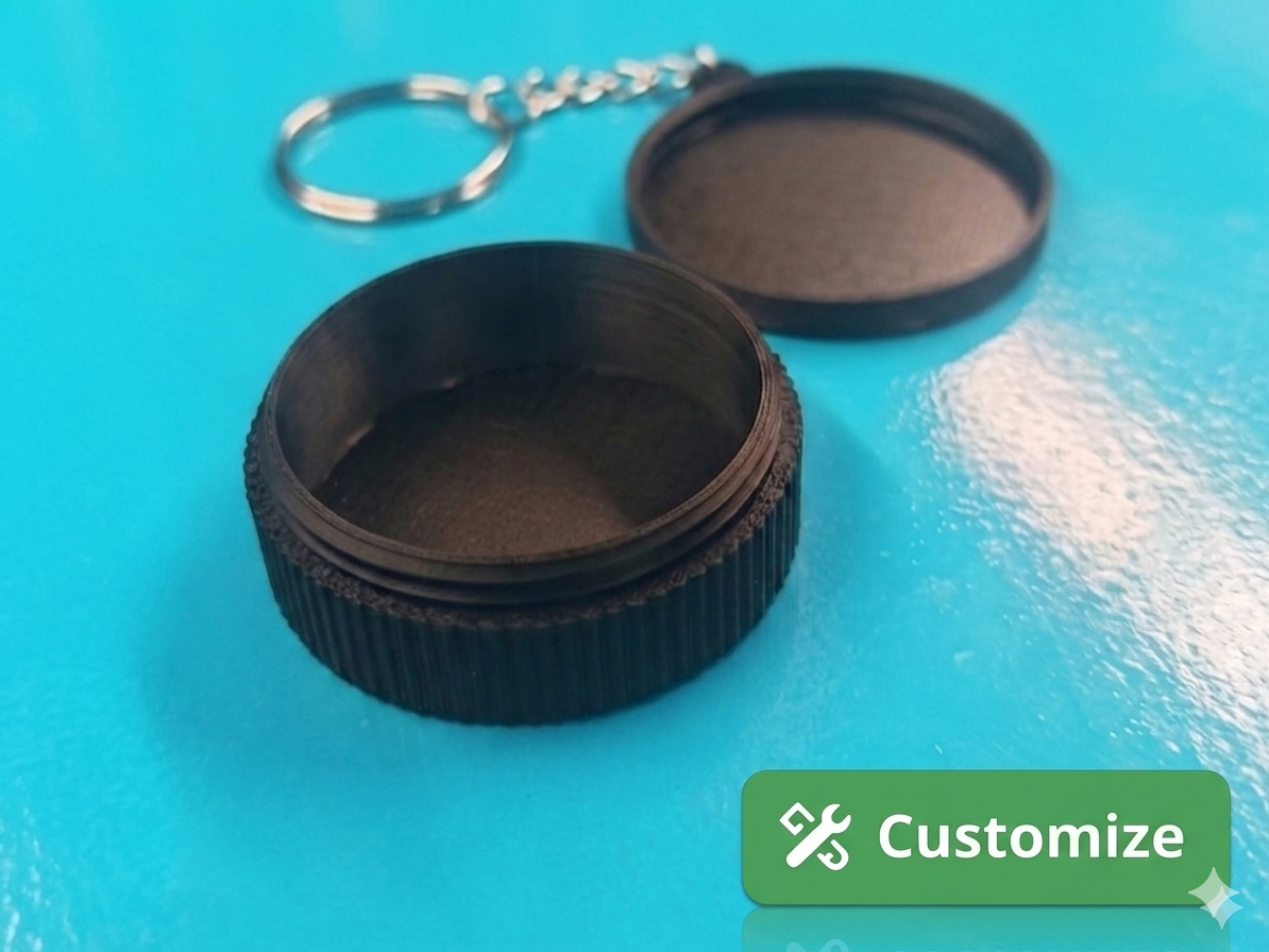 keychain box ( parametric )