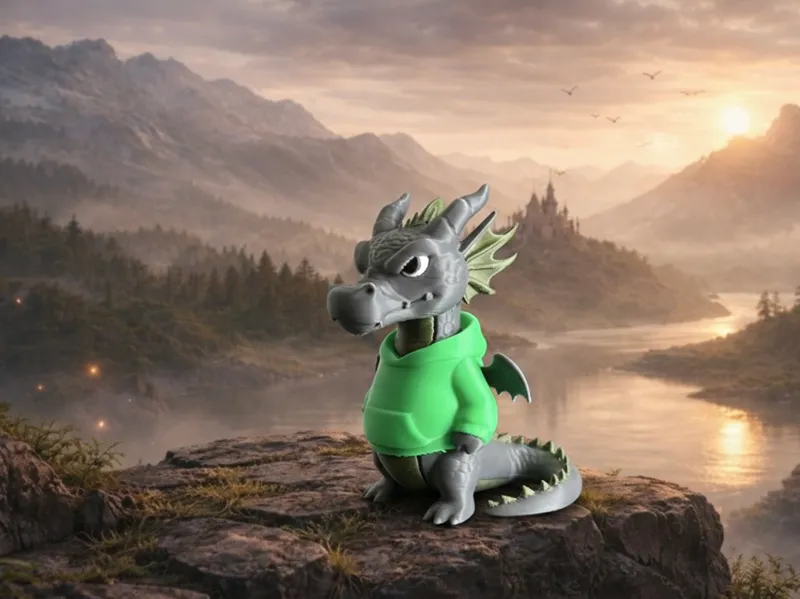 Hoodie Dragon – Urban Guardian - Style 2