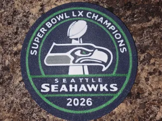 Seattle Seahawks Super Bowl LX Champions Coaster