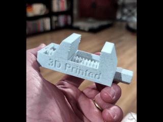 Vise Fidget, Print-In-Place
