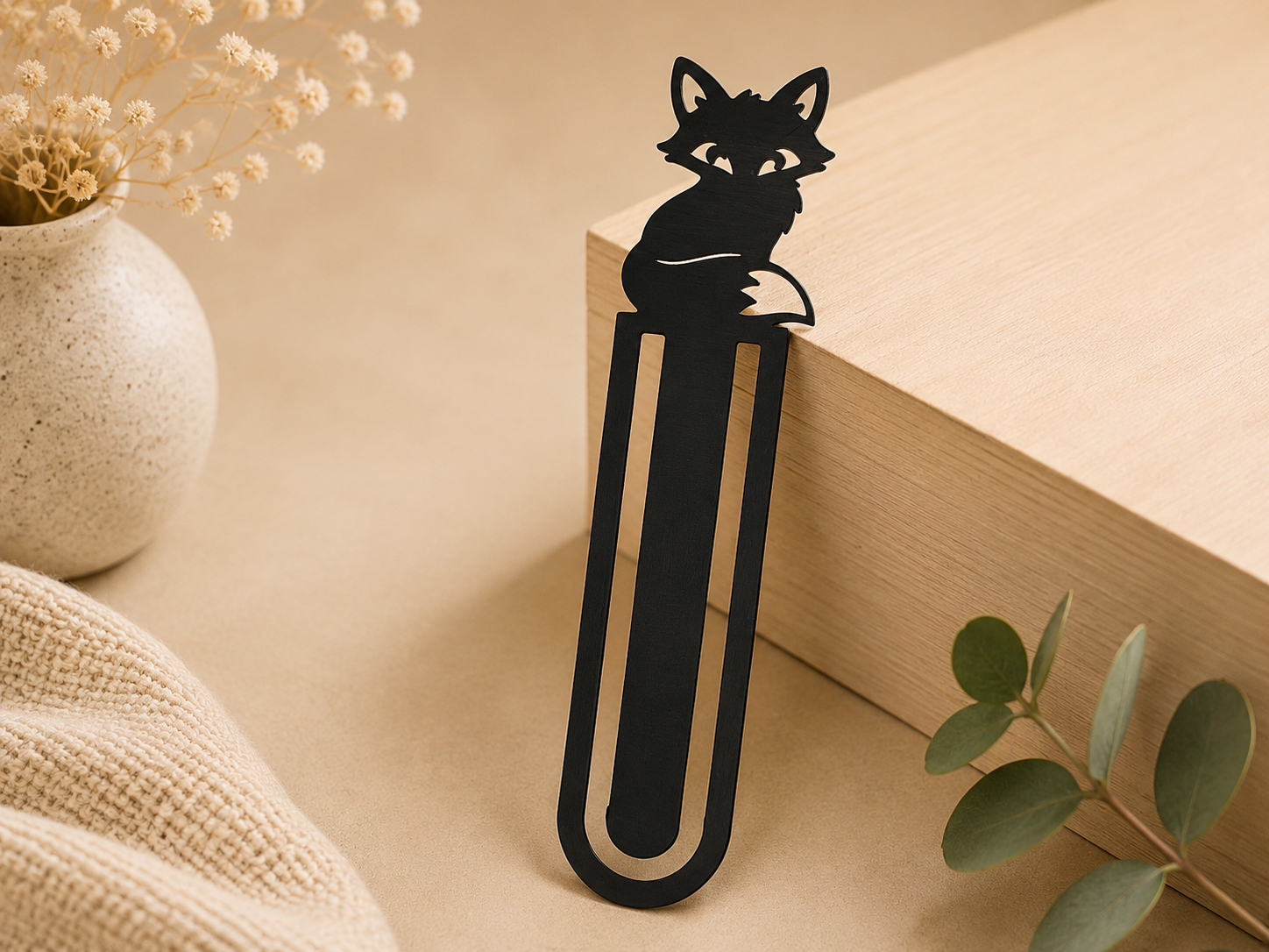 Cute Fox Bookmark Clip